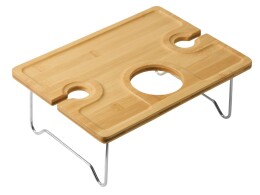 Разное Столик бамбуковый на складных ножках "Barolo"