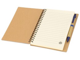 Разное Блокнот "Helly" с ручкой, синий (Р)