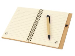 Разное Блокнот "Helly" с ручкой, черный (Р)