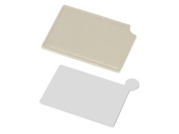 Разное Зеркало в чехле "Style", серебристый/бежевый (Р)