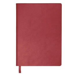 thINKme Бизнес-блокнот LADY, формат А5, бордовый, блок в клетку