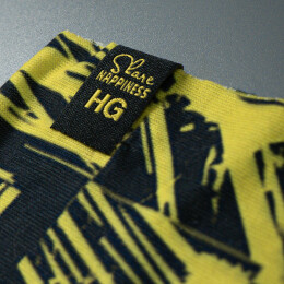 MERCHTEX Образец снуд с сублимационной печатью и жаккардовым логотипом CUSTOM MERCH, 100% полиэстер, 32*25 см