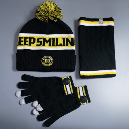 MERCHTEX Образец вязанные перчатки с сенсорными пальцами CUSTOM MERCH, 100% аркил