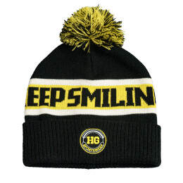 MERCHTEX Образец вязанная шапка с помпоном и отворотом, двойная, 100% аркил