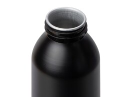 Разное Алюминиевая бутылка для воды с ручкой "Plain Alu", 650 мл, черный