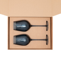 Portobello подарочная упаковка Доп. ложемент под 2 бокала для вина (для рифленого стекла) в среднюю универсальную коробку (арт. 21002.020)