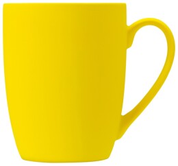 Разное Кружка с покрытием soft-touch C1, желтый