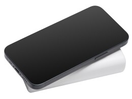 Qjet Внешний беспроводной аккумулятор 2-в-1 с функцией зарядки Apple Watch, QC/PD «AtomIQ», 10000 мАч, белый