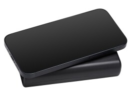 Qjet Внешний беспроводной аккумулятор 2-в-1 с функцией зарядки Apple Watch, QC/PD «AtomIQ», 10000 мАч, черный