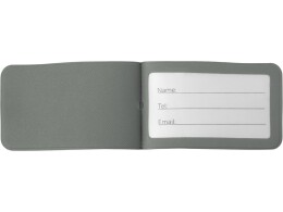 Разное Багажная бирка «Favor» на силиконовой петле, серый