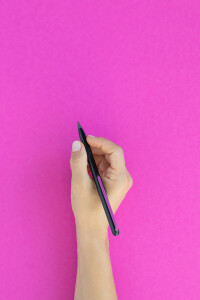 Разное Карандаш GrafeeX с фиолетовым клипом в чехле