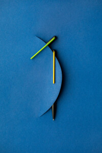 Разное Шариковая ручка GrafeeX с зеленым клипом