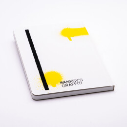 Разное Блокнот линованный Pininfarina Banksy Улетающая девочка из каменной бумаги, А5