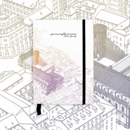 Разное Блокнот линованный Pininfarina ITALIAN BEAUTY MILANO из каменной бумаги, А5