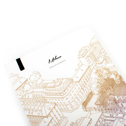 Разное Блокнот линованный Pininfarina ITALIAN BEAUTY MILANO из каменной бумаги, А5