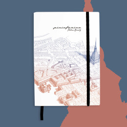 Разное Блокнот линованный Pininfarina ITALIAN BEAUTY TORINO из каменной бумаги, А5