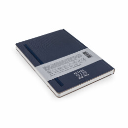 Разное Блокнот линованный Pininfarina из каменной бумаги в твердой обложке, А5, синий