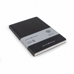 Разное Блокнот линованный Pininfarina из каменной бумаги в твердой обложке, А5, черный