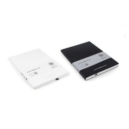 Разное Блокнот линованный Pininfarina из каменной бумаги в мягкой обложке, А5, черный