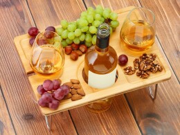 Разное Набор для пикника Fabar сумка-холодильник и бамбуковый столик на ножках