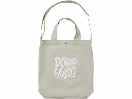 Разное Сумка Helfer из хлопка на кнопке с регулирующейся лямкой, оливковый (3D термотрансфер)