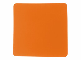 Разное ПАТЧ КВАДРАТ soft-touch (оранжевый ) 5,5 х 5,5 см
