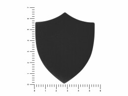 Разное ПАТЧ ЩИТ nubuk (чёрный) 6,6 х 5,5 см