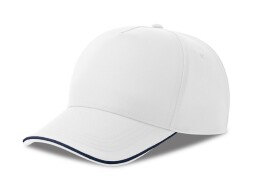 Atlantis Бейсболка RECY FIVE PIPING, 5 клиньев, застежка-липучка