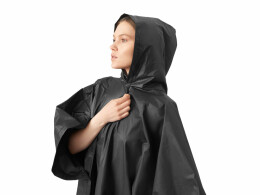 U Basic Пончо «Hawaii» c чехлом унисекс, черный