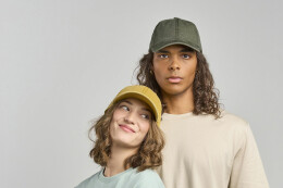 Atlantis Бейсболка винтажная DIGG-S, 6 клиньев, металлическая застежка