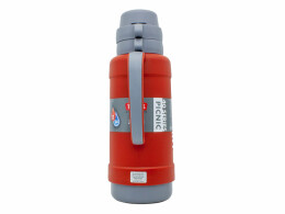 Thermos Термос со стеклянной колбой тм THERMOS PICNIC 40 Series Red 1,8L