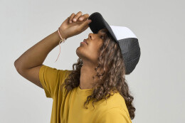 Atlantis Бейсболка RAPPER-S, 5 клиньев, пластиковая застёжка