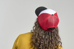 Atlantis Бейсболка RAPPER-S, 5 клиньев, пластиковая застёжка