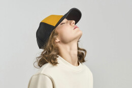 Atlantis Бейсболка RAPPER-S, 5 клиньев, пластиковая застёжка