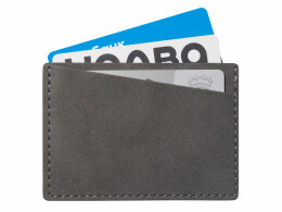 Разное Футляр на 3 пластиковые карты "Alicante", темно-серый