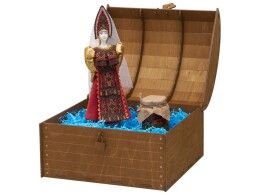 Разное Подарочный набор: кукла фарфоровая, мед, красный