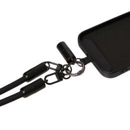 Portobello Кабели Кабель-ланьярд Voltrix, черный