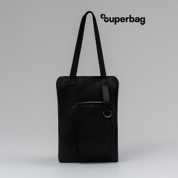 1 Шоппер Superbag Pocket (черный)