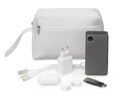 Разное Органайзер для электроники и проводов "Carriage", белый