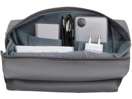 Разное Органайзер для электроники и проводов из искусственной кожи "Sofit", серый