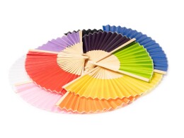 Разное Веер LIDA, красный