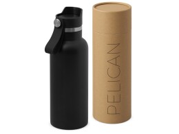 Waterline Вакуумная термобутылка «Pelican», 500 мл, черный