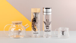 SOFTOUCH Кружка "Crystal" с нанесением "капсула Сафари" 180 мл