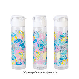 mid-oceangift Бутылка для воды "Vita" с нанесением "Джунгли" 600 мл