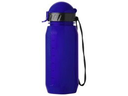 Разное Бутылка для воды с трубочкой «Little», 400 мл, синий