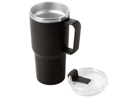 Разное Термокружка KENCHER с двойными стенками из нержавеющей стали 304 и полипропилена, черный