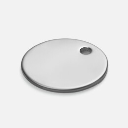 Разное Шильдик металлический Alfa Sirkel, серебристый