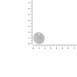 Разное Шильдик металлический Alfa Sirkel, серебристый