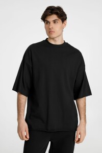 andor Футболка оверсайз унисекс T9, черная