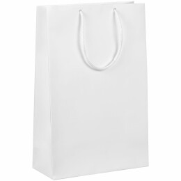 сделано в России Пакет бумажный с ламинацией Lami L, белый